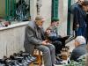 A shoe shine in the old Istanbul