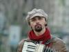 Playing the accordeon in Paris